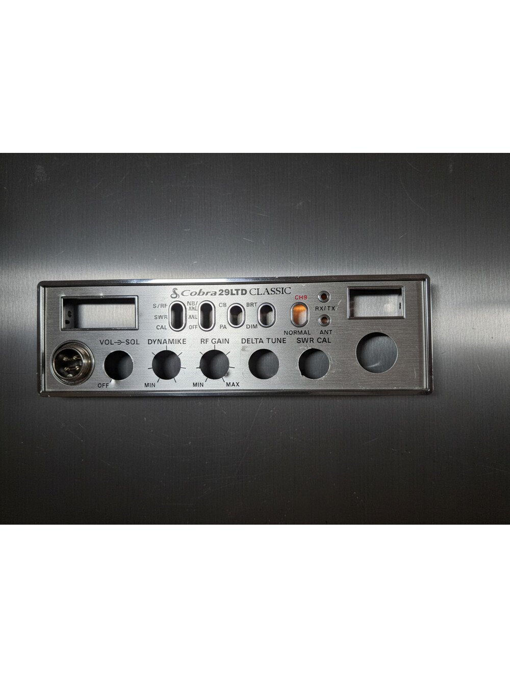 COBRA 29 LTD FACEPLATE, GREAT SHAPE